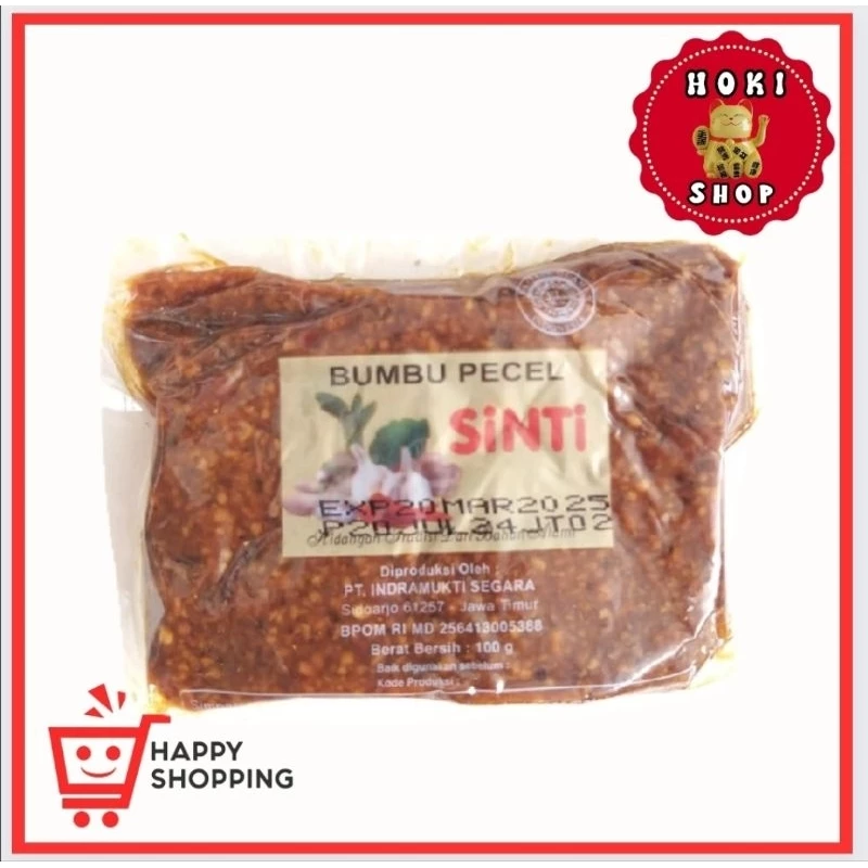 Sambel Pecel Sinti 100gr / Sambel Pecel / Bumbu Pecel Sinti