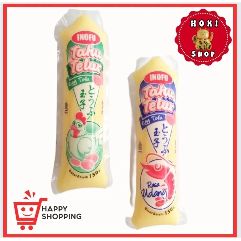 [INSTAN ONLY] Inofu Tofu Tahu Telur Jepang Rasa Udang/ Japanese Egg Tofu Halal / Tahu Telur / Tahu Sutra