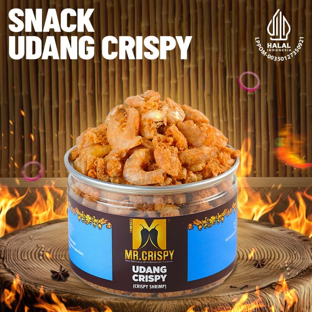 Udang Crispy Mr. Crispy Halal 100g