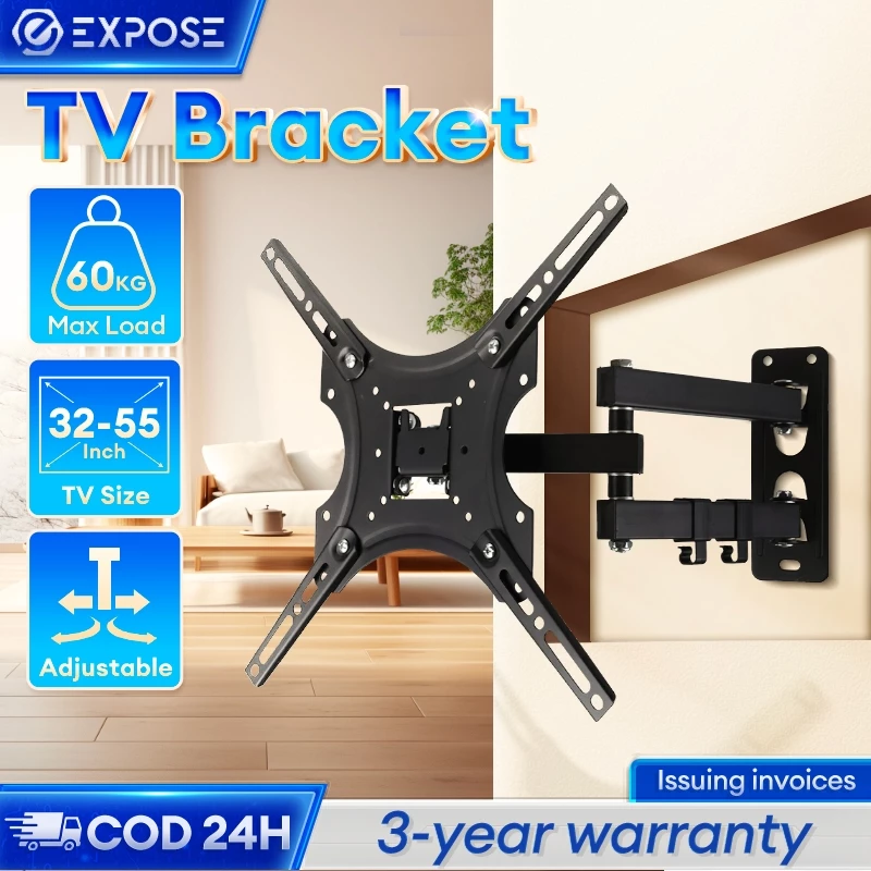 TV Bracket LED LCD 32 40 43 24 21 29 50 55 inch Universal Smart TV Digital LCD Braket Fleksibel