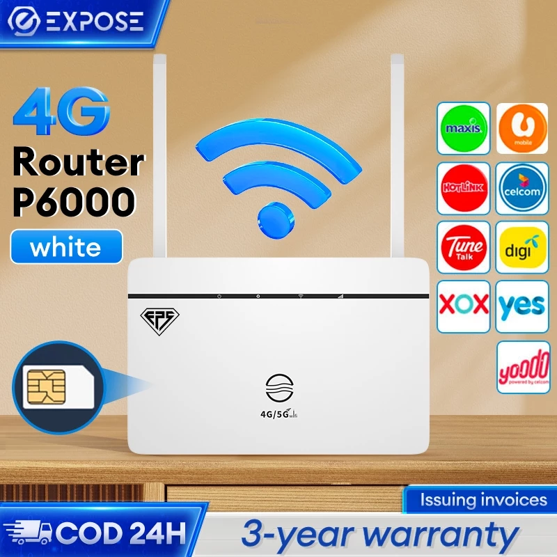 Modem 5G Router wifi Modem Unlimited WiFi SIM Card Router LTE Modem 300mbps Wireless Router WiFi 4G
